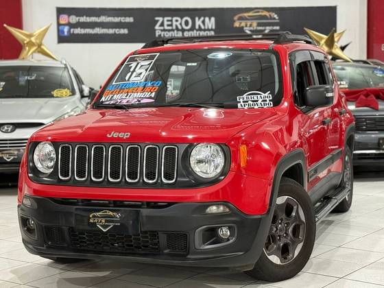 JEEP RENEGADE 1.8 16V FLEX SPORT 4P AUTOMÁTICO JEEP RENEGADE 1.8 16V FLEX SPORT 4P AUTOMÁTICO